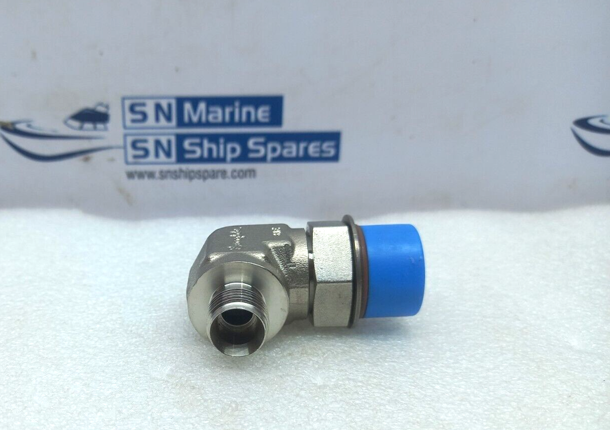 Swagelok SS-600-2-10ST Positionable Elbow 3/8 Tube X 7/8 SAE 5PCs In Lot