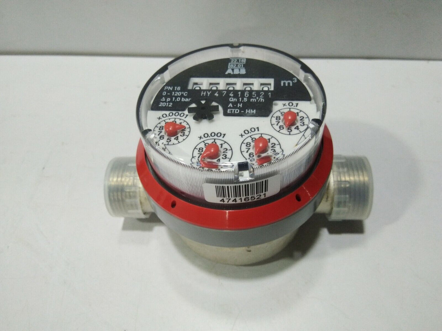 ELSTER ETD-HM FLOW INDICATOR 14000006 120°C PN:16 Qn:1.5m3/h ABB  ΔP 1.0BAR