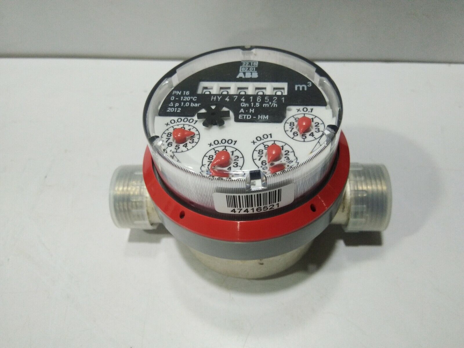 ELSTER ETD-HM FLOW INDICATOR 14000006 120°C PN:16 Qn:1.5m3/h ABB  ΔP 1.0BAR