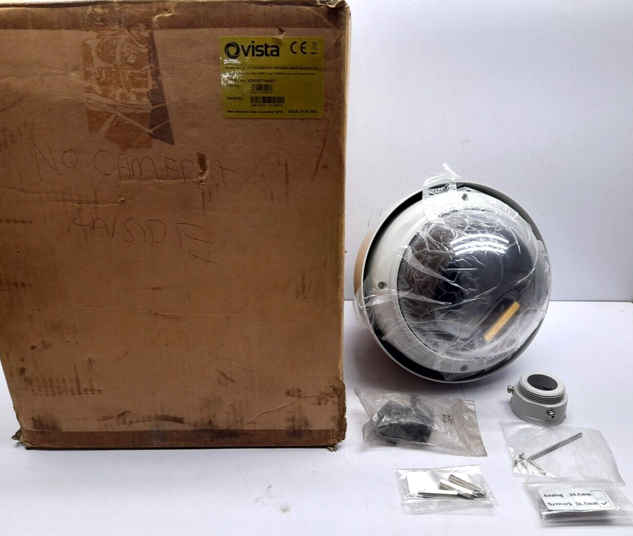 Vista VDM-EXTHSG/C External Housing For VK2-1080PTZ And VP-960H Domes With Clear