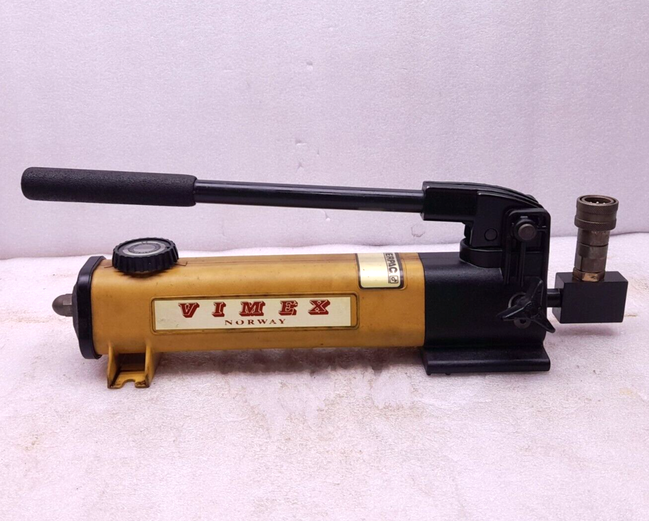 Vimex Calibration Equipment Enerpac Handpump 0-2.5/0-16/0-40 Bar Pressure Gauge