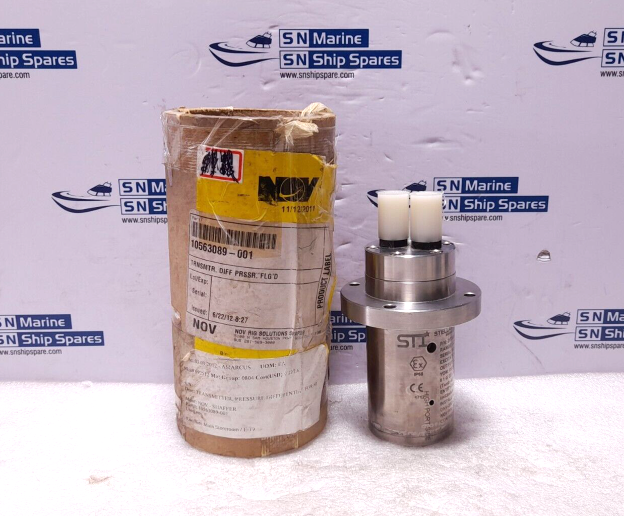 Stellar Technology DT2450-3000UD-102 Pressure Transmitter 0-3000 PSID NOV 200257