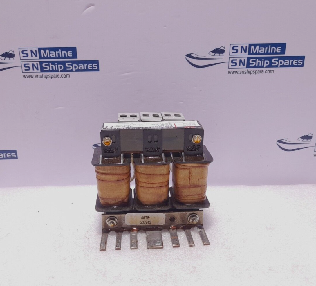 Trans-Coil TCI KLRUL Line Reactor KLRUL4ATB 3PH 50/60Hz 600V Max 4A 4ATB