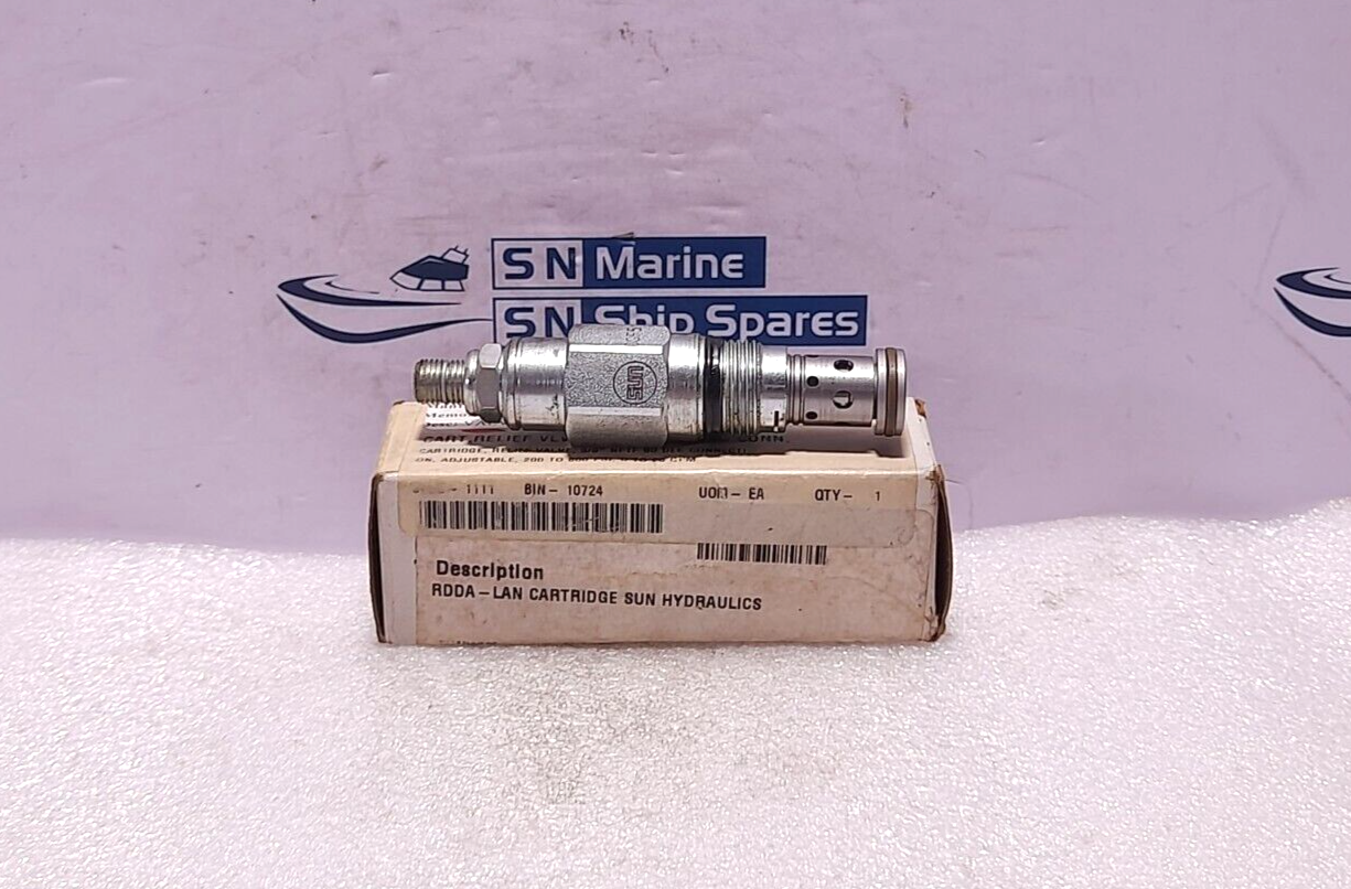 Sun Hydraulics RDDA-LAN Relief Valve Direct Acting 5000 PSI 25