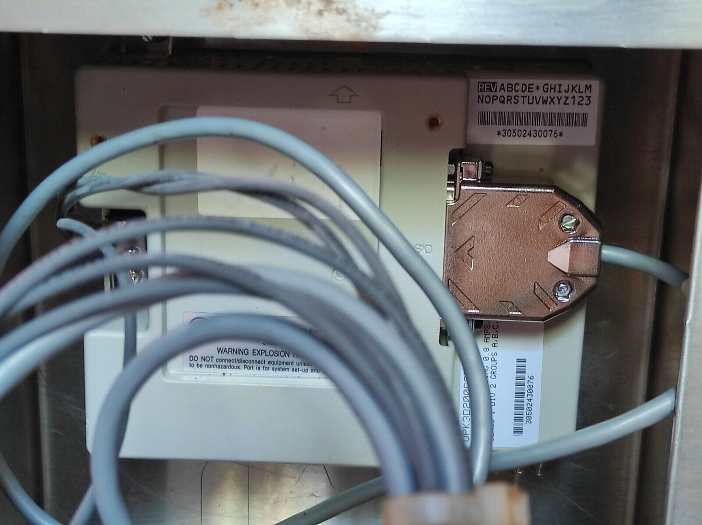 Total Control QPK3D200C2P-D 2880037 Quick Panel Jr LCD Touchscreen HMI Rev F