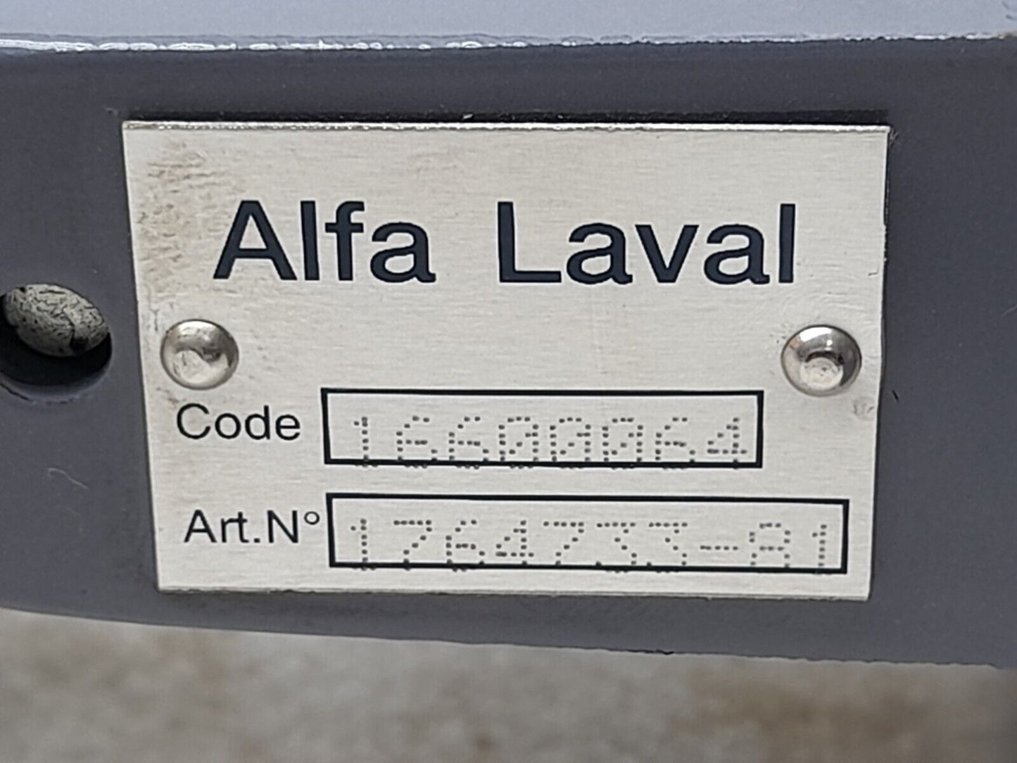 Alfa Laval 1660064 1764733-81 Pneumatic Change Over Valve