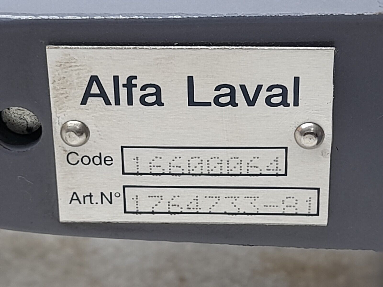 Alfa Laval 1660064 1764733-81 Pneumatic Change Over Valve