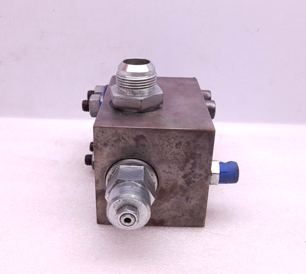 TTS 133023 Rev A 2AN1-K1 Block Valve With Sun Hydraulics CBGG LJN Cartridge