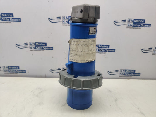 Steck S-3576/W 2P+E Plug Hubbell HBL360PW Connector Plug Pin And Sleeve