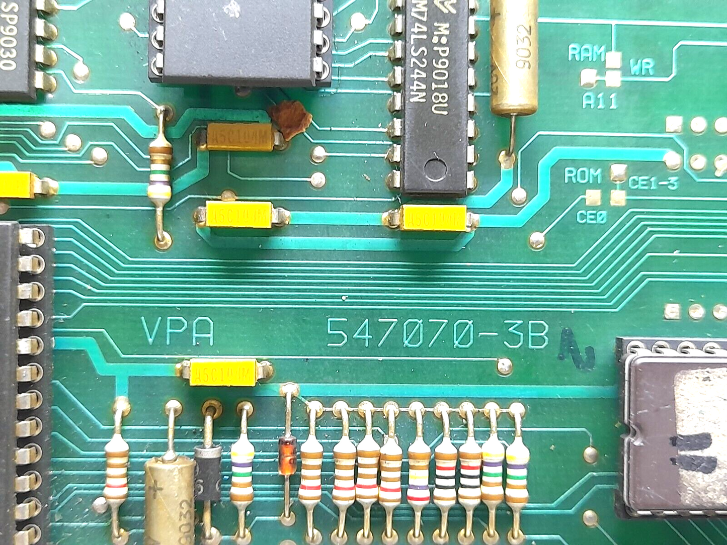 Valmet CPU 547070-3A PCB VPA 547070-3B VPA MT106