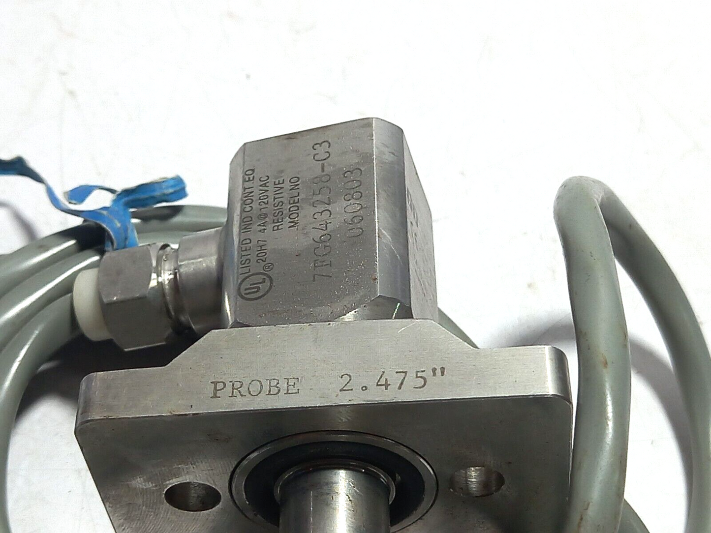 Topworx GO Leverless Limit Switch 7FG643258-C3 120VAC @ 4A 24VDC @ 3A Resistive