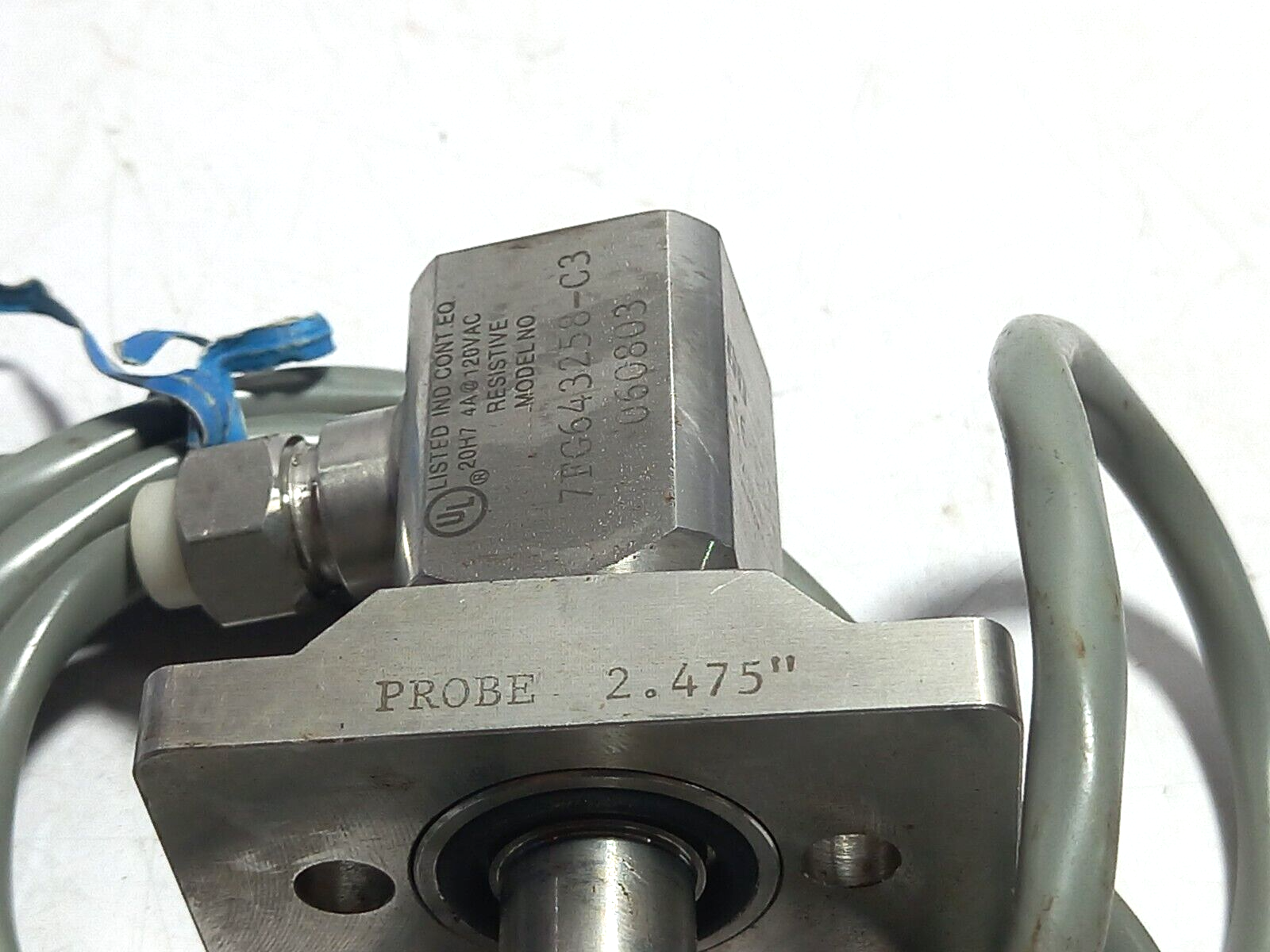 Topworx GO Leverless Limit Switch 7FG643258-C3 120VAC @ 4A 24VDC @ 3A Resistive