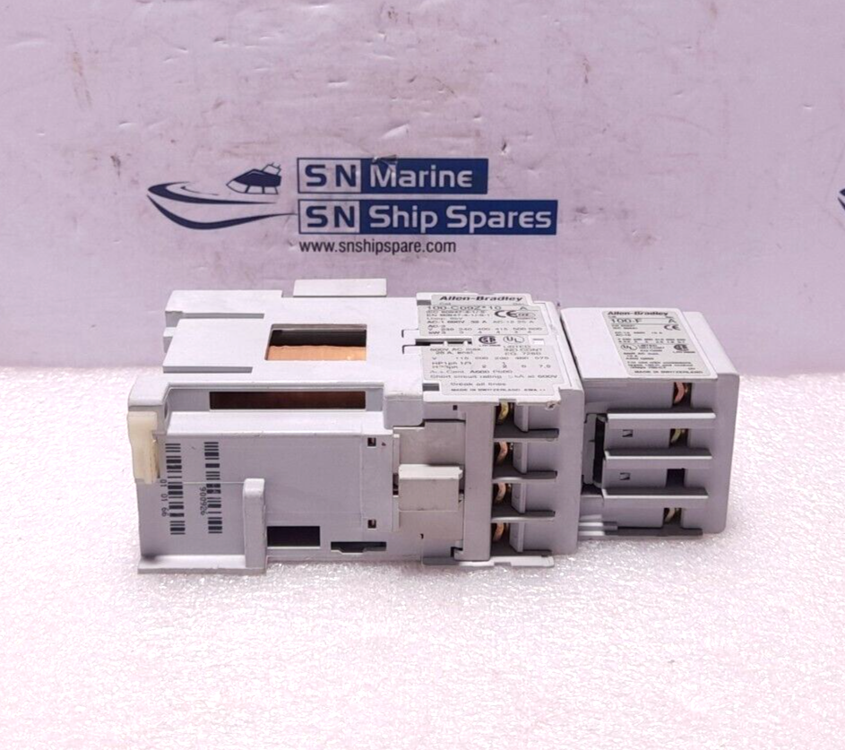 Allen Bradley 100-C09Z*10 Ser A 24VDC Contactor With 100-FA22 Ser A Auxiliary Co