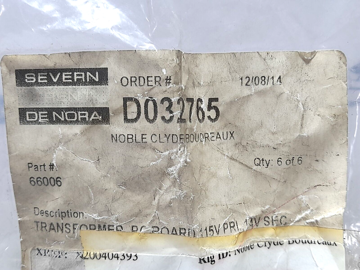 Stancor P-8553 Gate Transformer Board