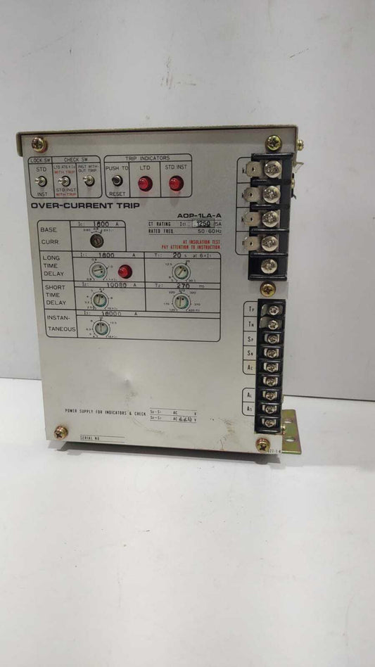 Terasaki AOP-1LA-A Over Current Trip AOP1LAA