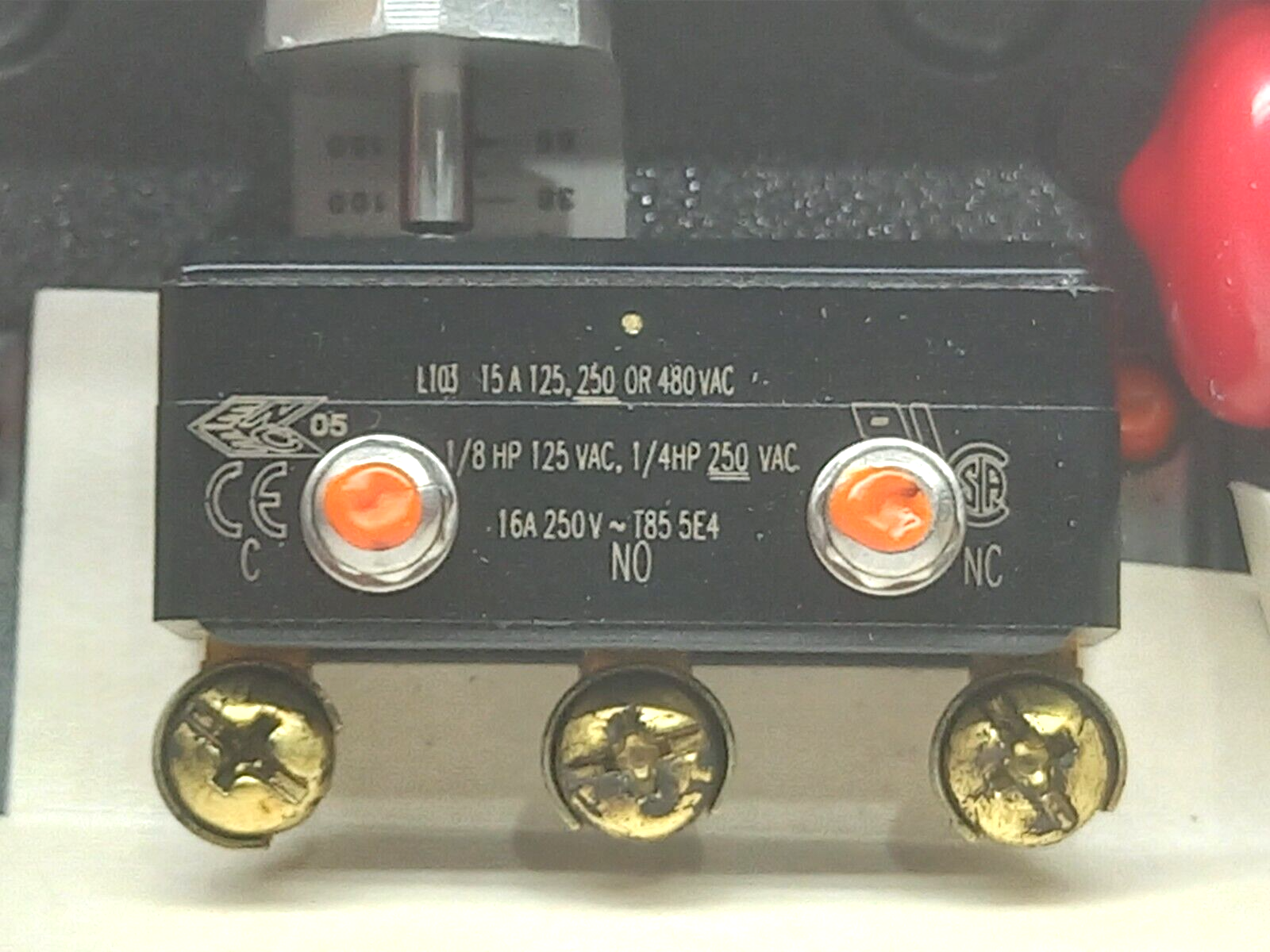 STATIC-O-RING SOR 201N3-K125-U9-C7A Temperature Switch 40-225° F