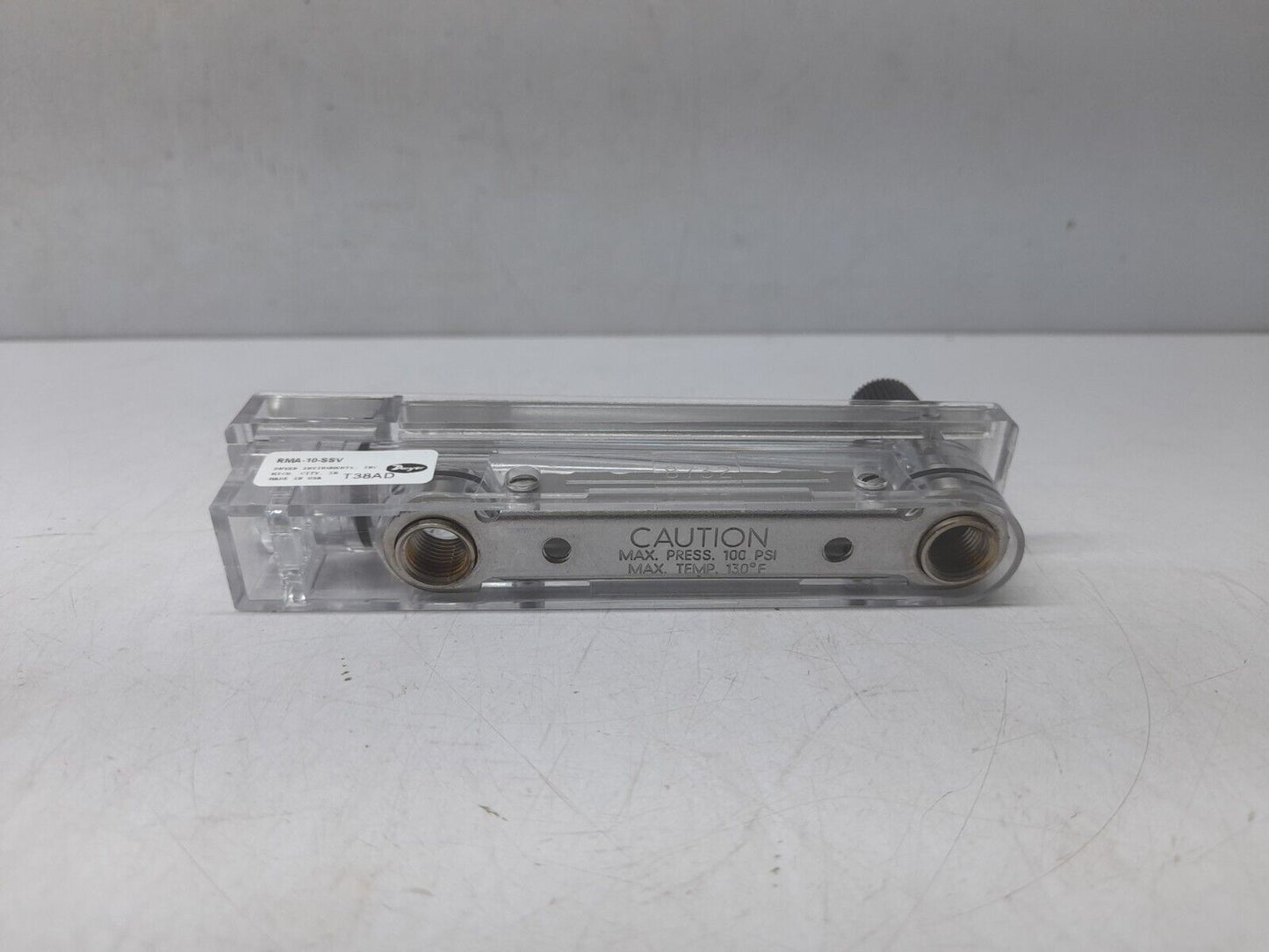 Dwyer Instrument RMA-10-SSV Flow Meter / T38AD / SCFH AIR / RMA10SSV