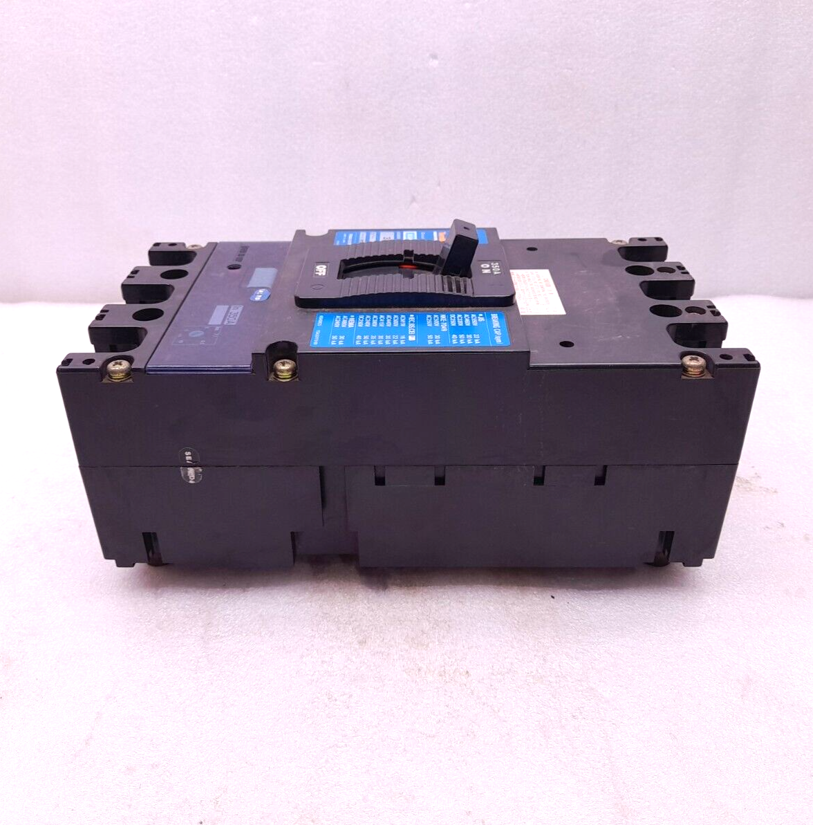 Terasaki XS400CS Tembreak Circuit Breaker 350A 3P AC600V DC250V