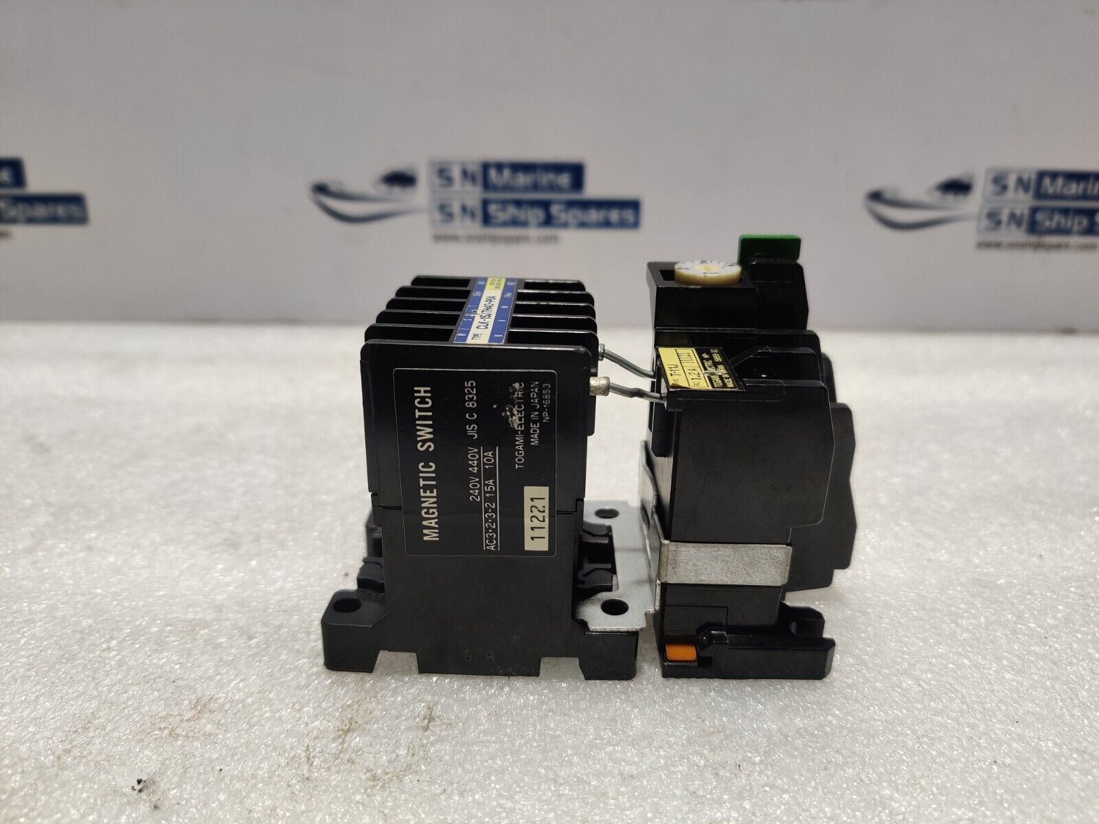 Togami Electric CLK015JTH40-P6A Magnetic Switch 240V 440V Togami Type T-11J