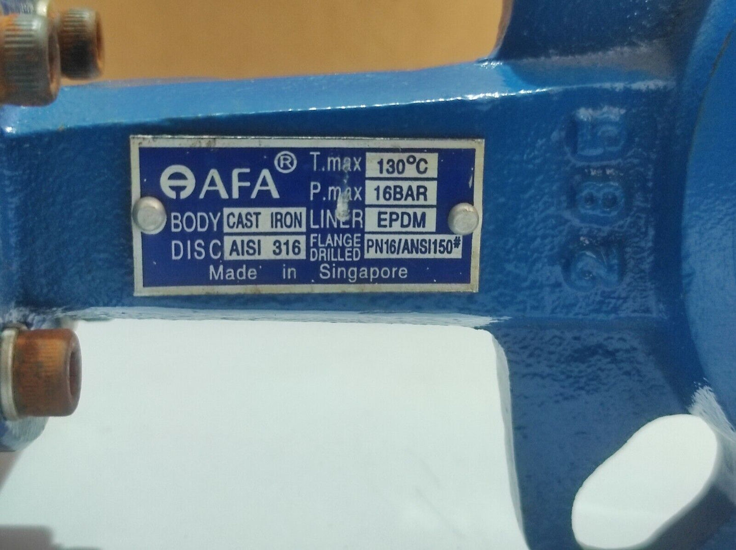 Vahn Tech VT-450/VTSR4 Actuator With AFA DN50 Valve 2Inch