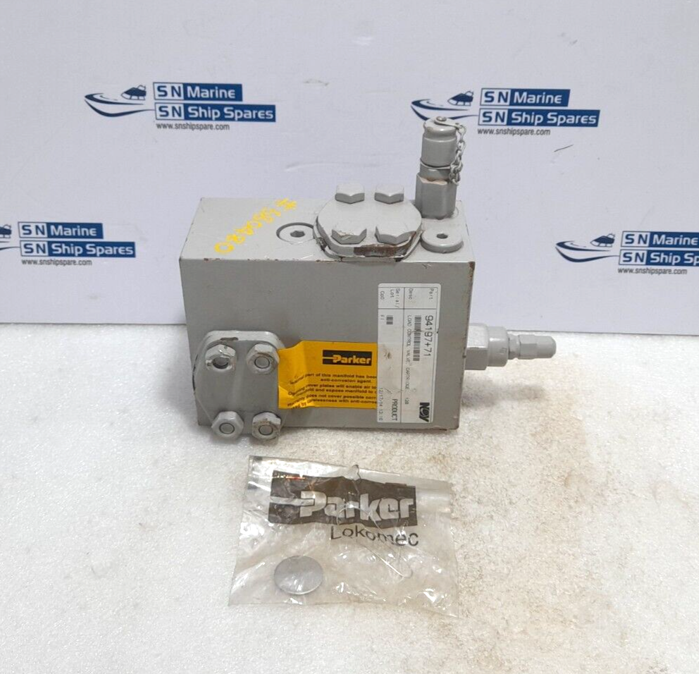 Parker NOV 310013/94197 NOV Hydralift 94197+71 Load Control Valve Cartridge 3100