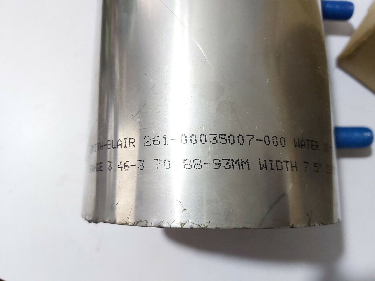 SMITH BLAIR 261-00035007-000 RANGE 3.46"-3.70" 88-93MM WIDTH 7.5" 190MM NOMINAL
