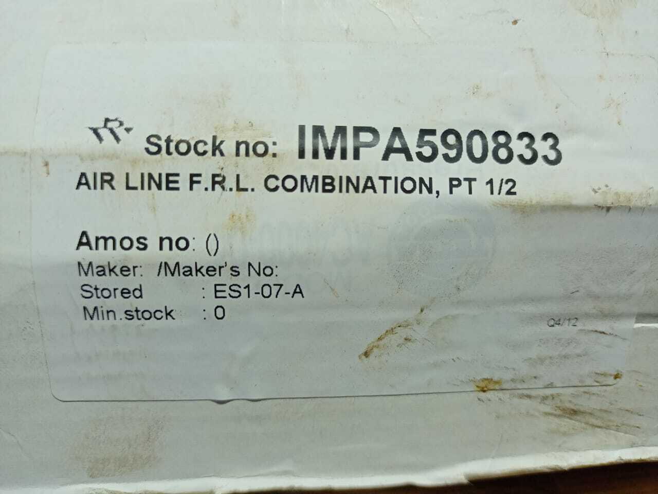 Tetra AL4000-04 Air Line F.R.L. Combination PT½