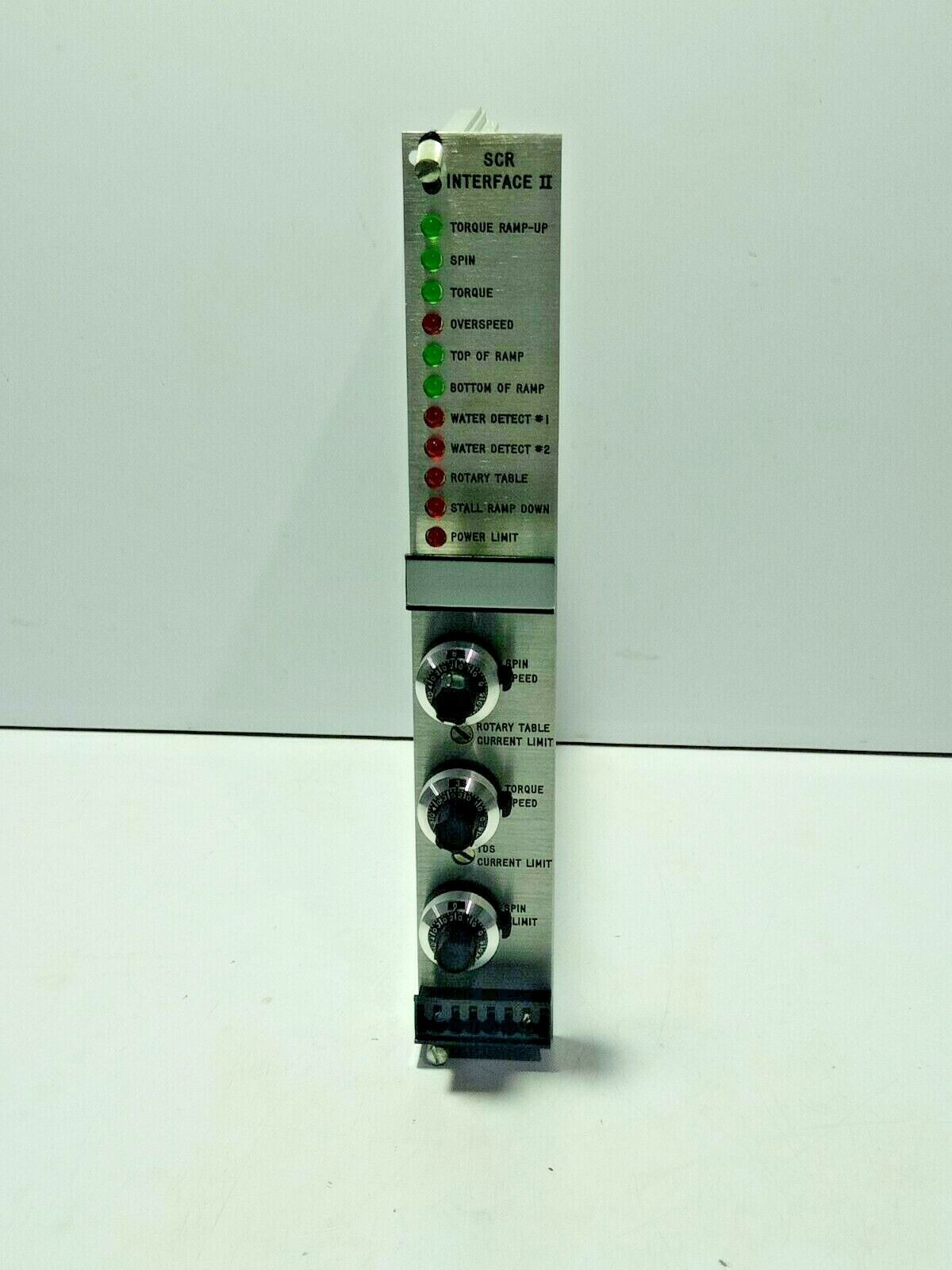 Varco 92450 Rev C SCR Interface II