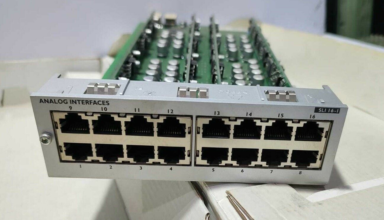 Alcatel 3EH73052ABAB 06 Analog Interface Board SLI 16-1 LE