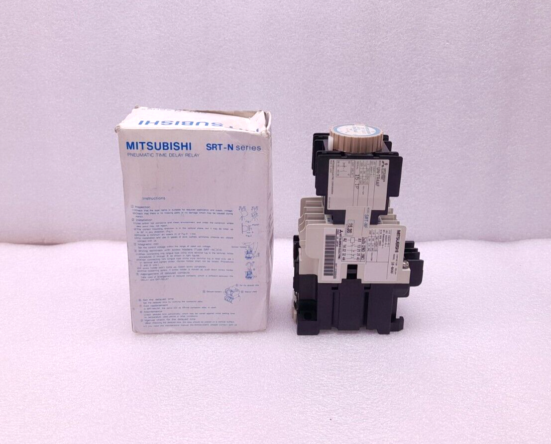 Mitsubishi SRT-NF Pneumatic Time Delay Relay 400VAC Coil